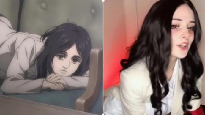 进击的巨人女巨人COSPLAY模样欣赏