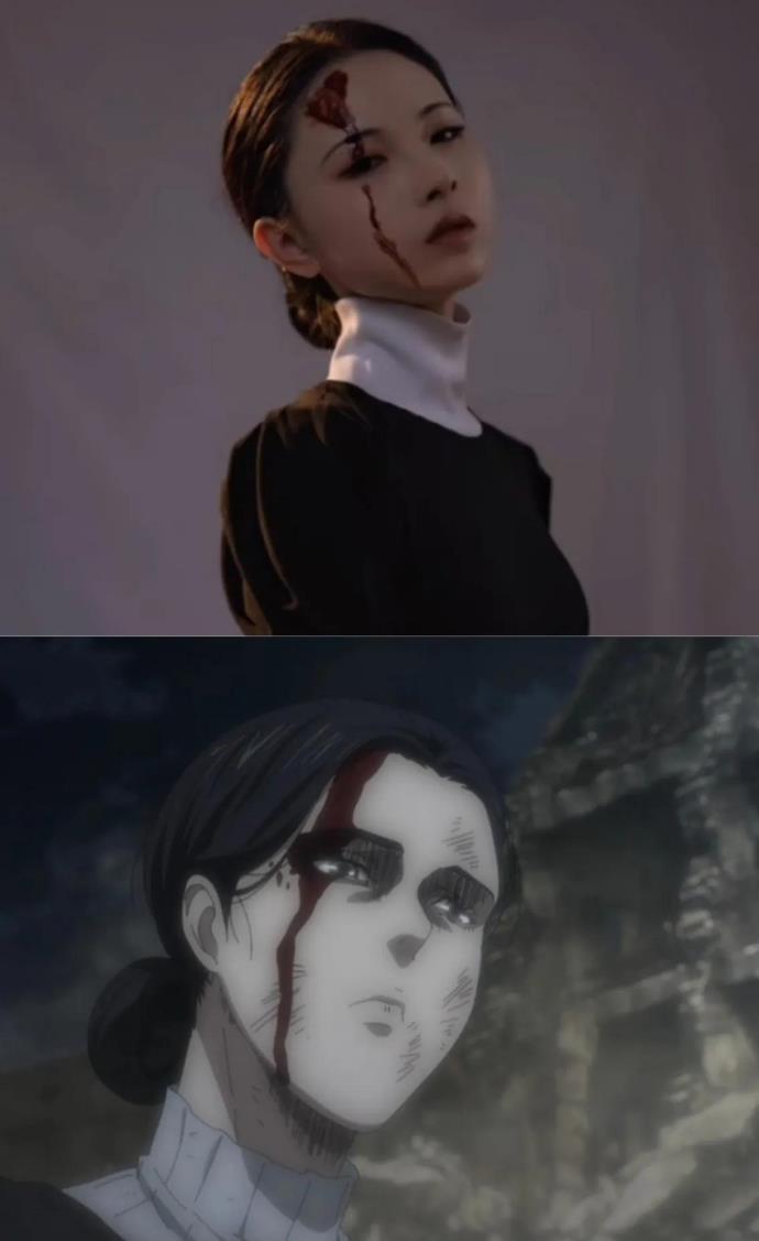 进击的巨人女巨人COSPLAY模样欣赏