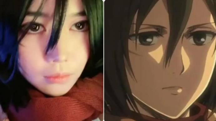 进击的巨人女巨人COSPLAY模样欣赏